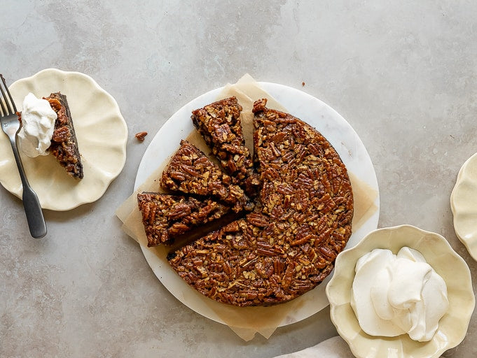 Maple Pecan Pie Brownies